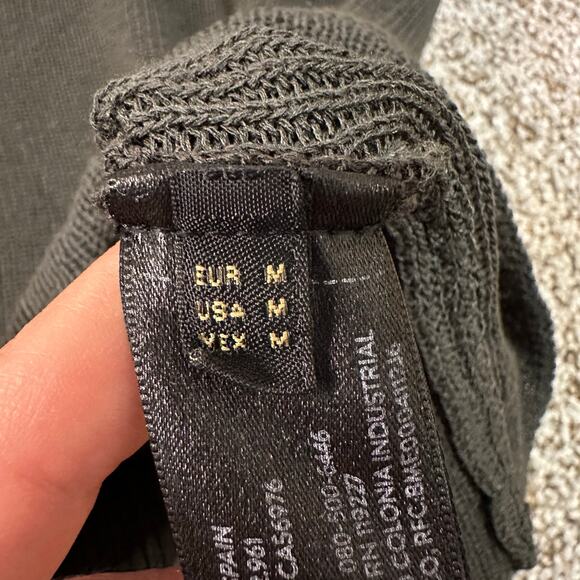 MOSSIMO DUTTI Women's Crewneck Knit Sweater Size M In Black - Picture 3 of 8